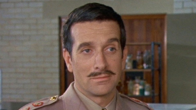 The Brigadier raises an eyebrow