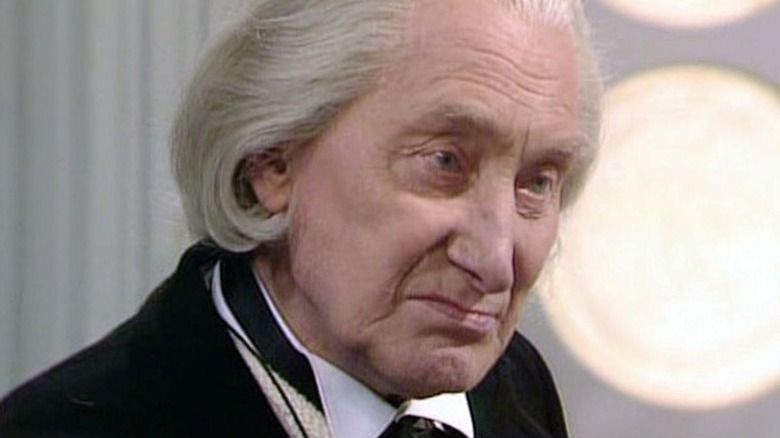 The First Doctor sneers