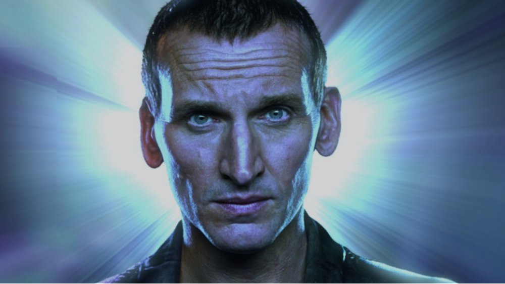 Christopher Eccleston as the Ninth Doctor on Doctor Who