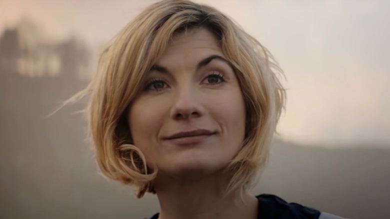 13th Doctor with disheveled hair