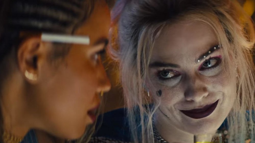 Jurnee Smollett-Bell and Margot Robbie as Black Canary and Harley Quinn in Birds of Prey