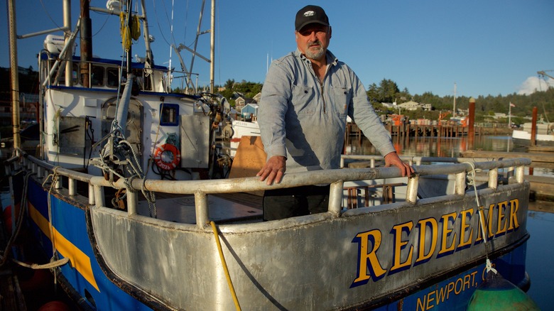 Captain Gary Ripka aboard the Redeemer