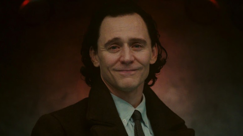 Loki smiling