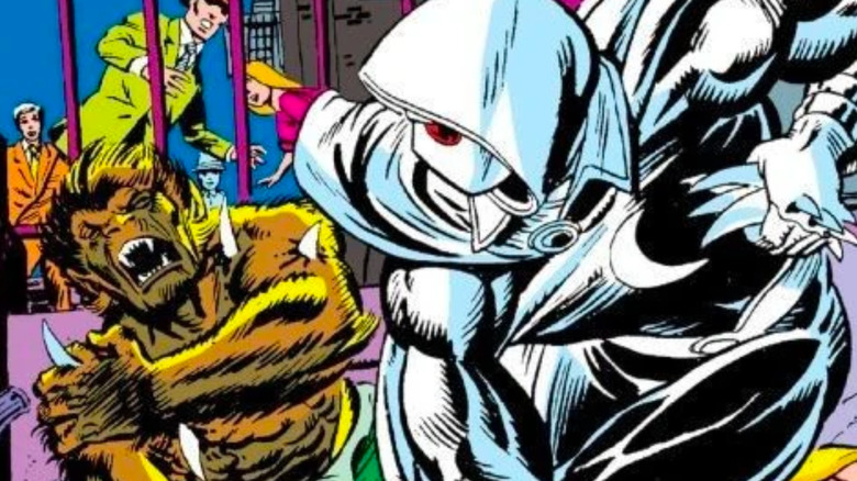 Werewolf by Night and Moon Knight