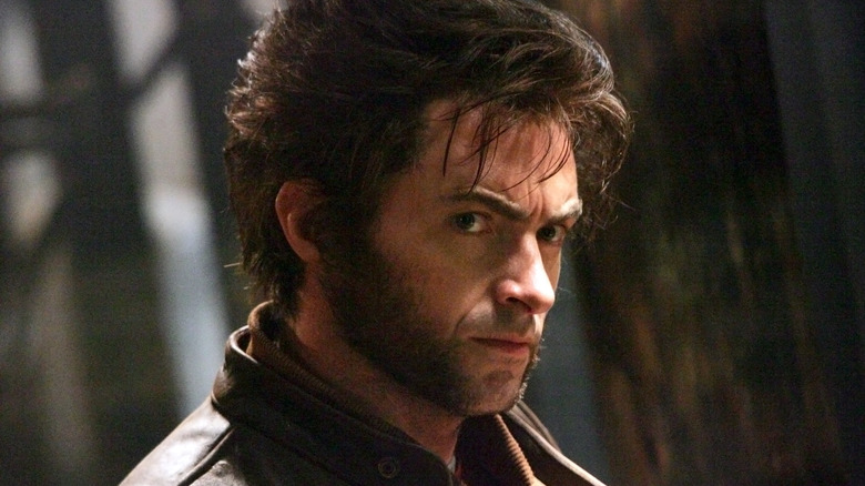 Wolverine looking serious