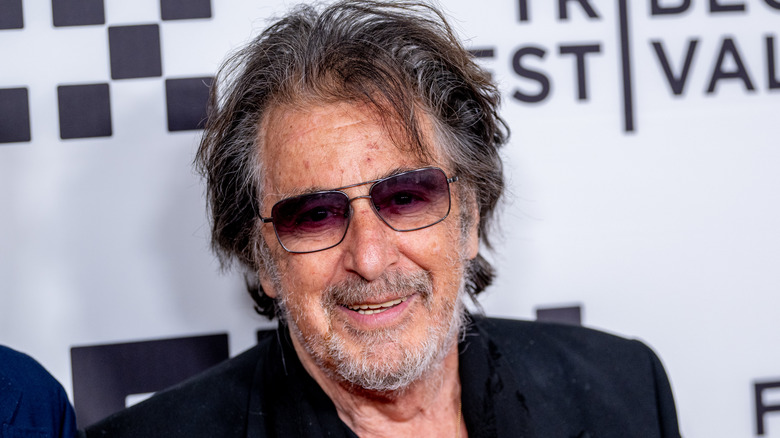 Al Pacino wearing sunglasses