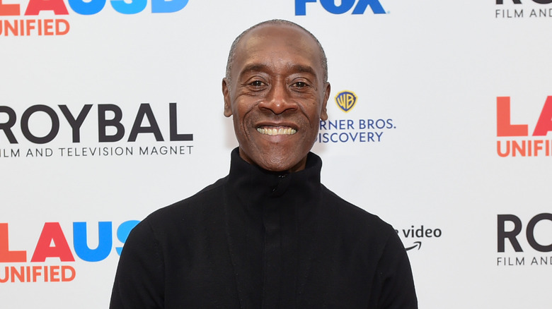 Don Cheadle at the Edward Roybal Learning Center