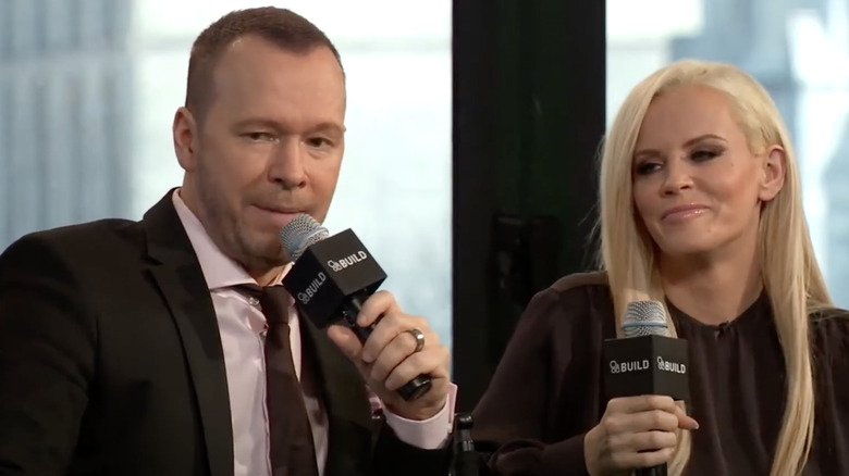 Donnie Wahlberg and Jenna McCarthy