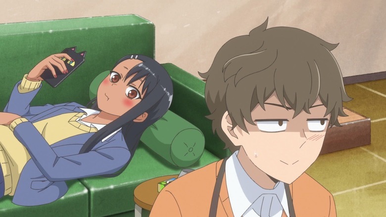 Hayase Nagatoro and Naoto Hachioji