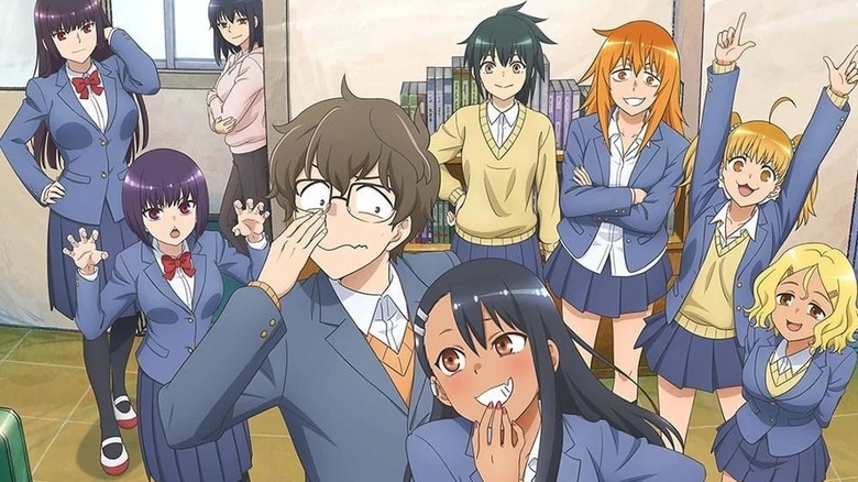 Naoto Hachioji with classmates