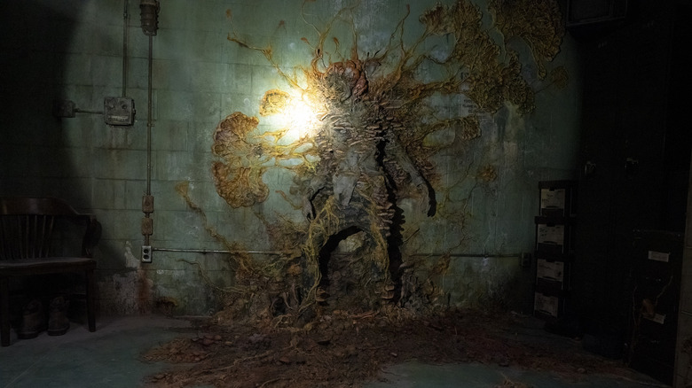 A cordyceps infection as depicted on The Last of Us