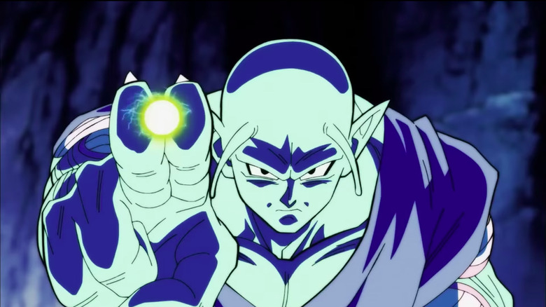 Piccolo aims his Special Beam Cannon