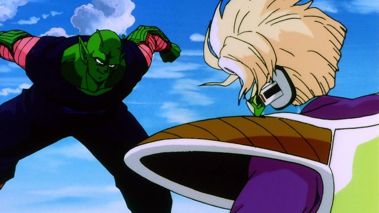 Piccolo smirks at Salza