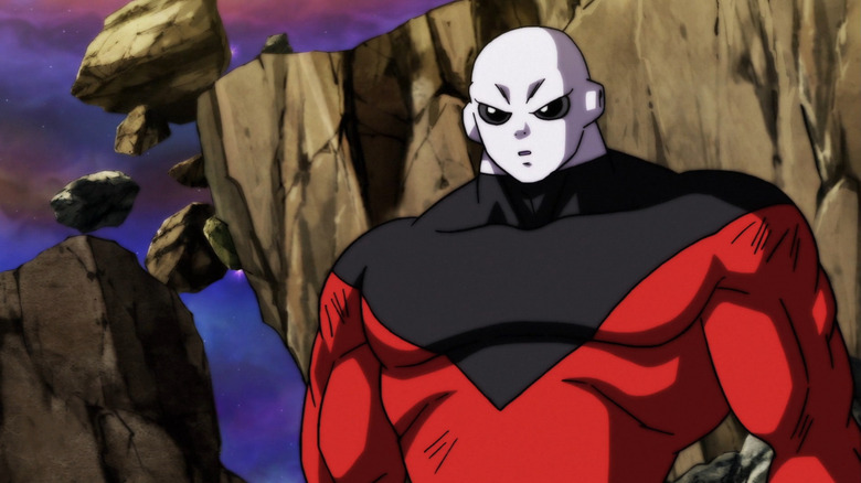 Jiren stares angrily