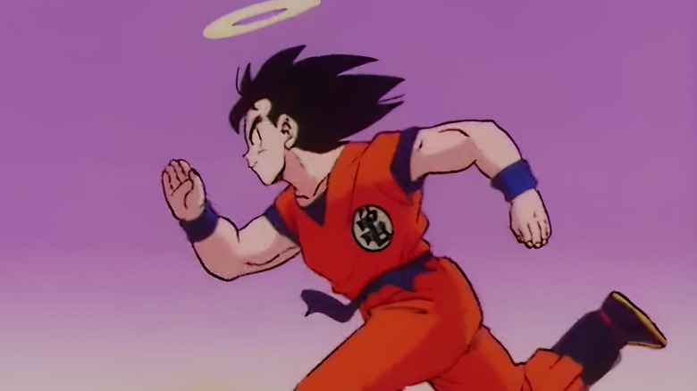 Goku running 