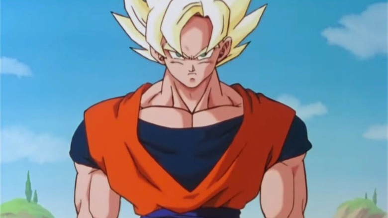 Goku in Super Saiyan Grade 4 mode