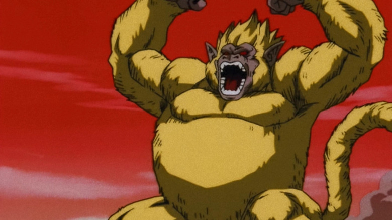 Goku in his great ape form