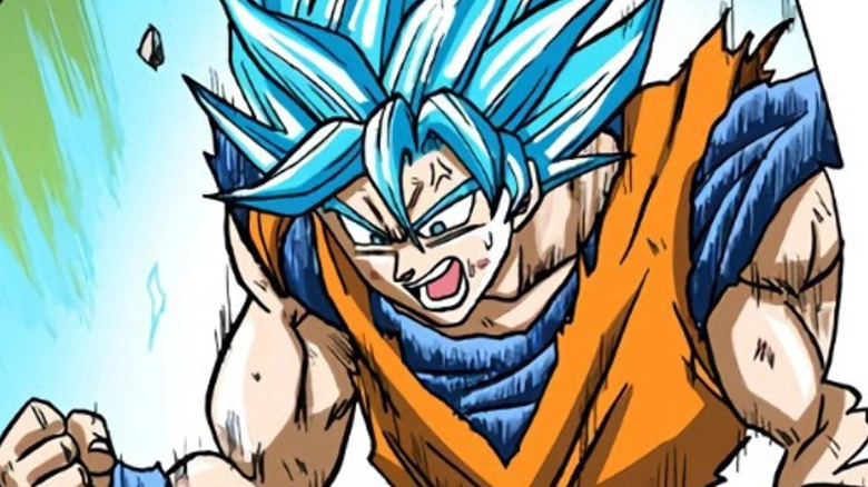 Goku in Perfected Super Saiyan Blue