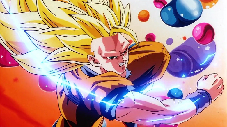 Goku in Super Saiyan 3 mode