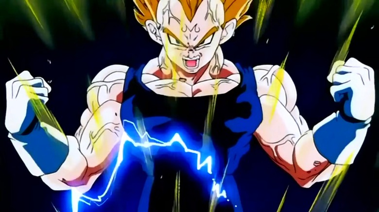 Vegeta going Super Saiyan 2