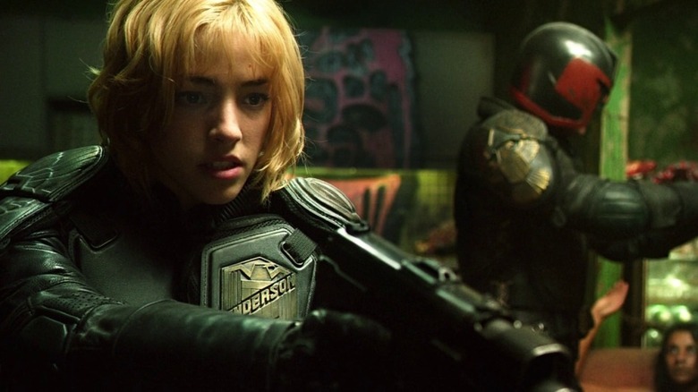 Judge Anderson aims gun