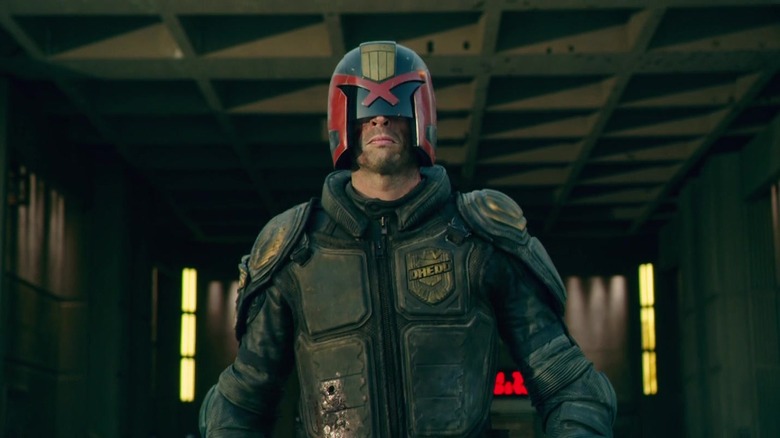 Dredd walking