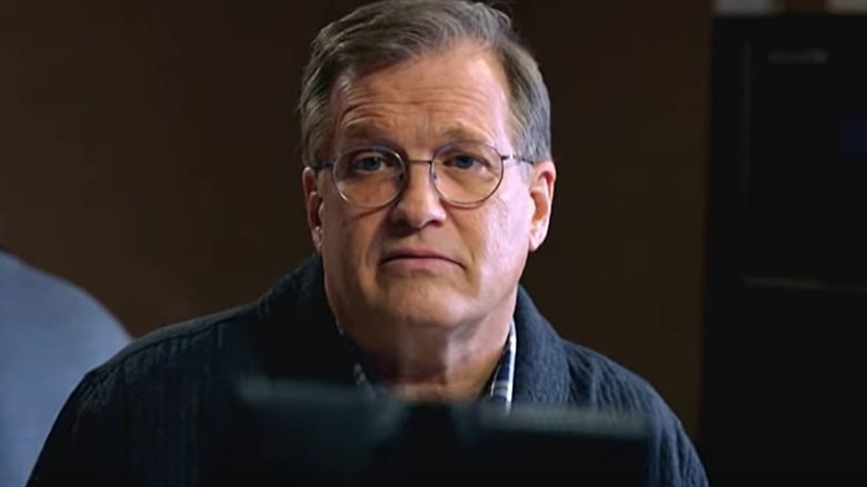 Drew Carey staring forward