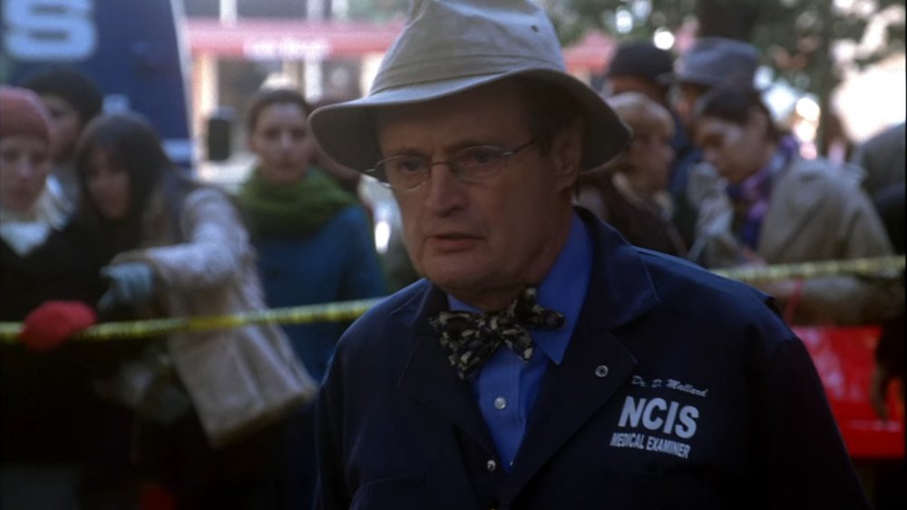 Ducky at a crime scene on NCIS