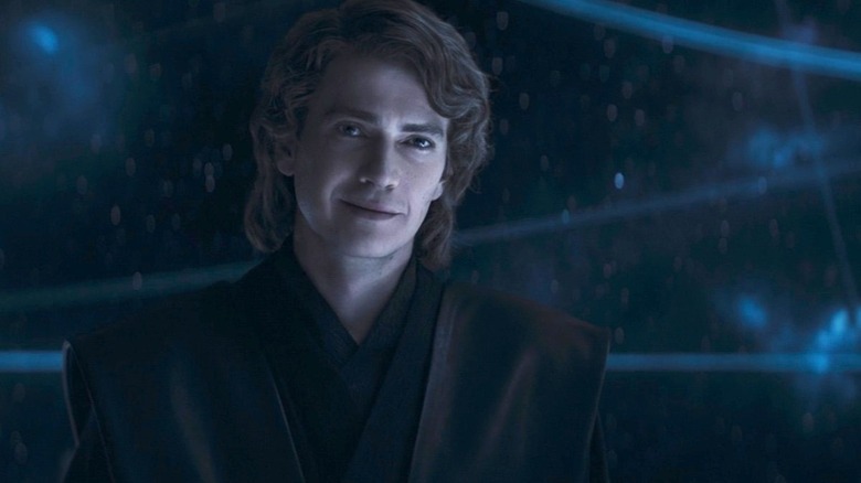 Anakin Skywalker smiling