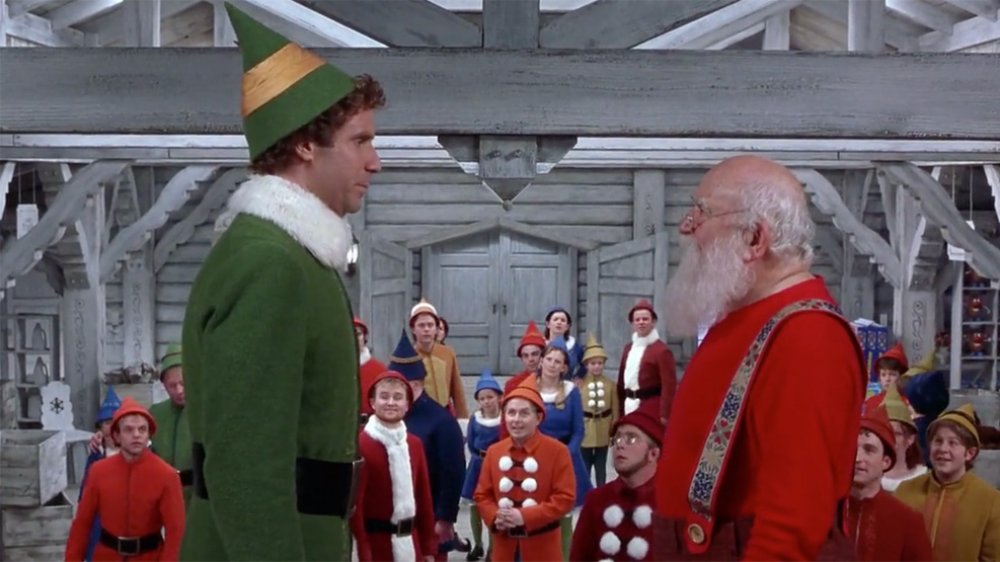 Will Ferrell and Ed Asner in Elf