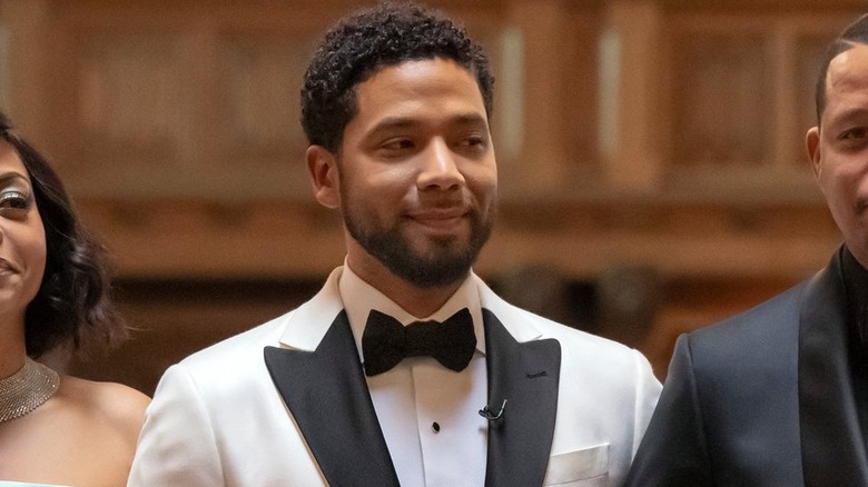 Smollett in a tuxedo