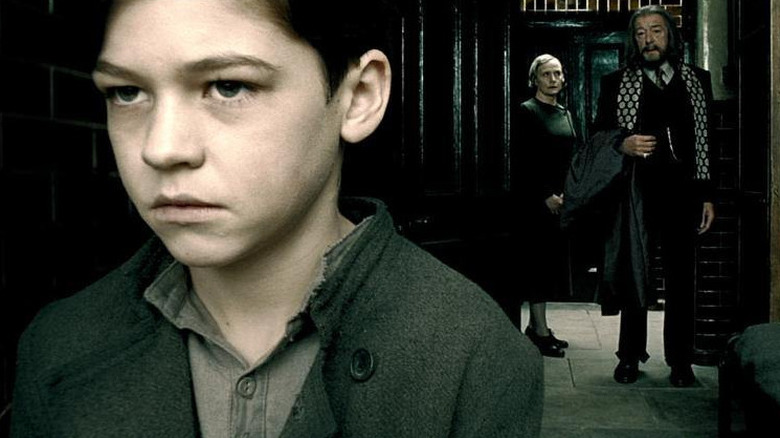 Dumbledore meets a young Tom Riddle in Harry Potter