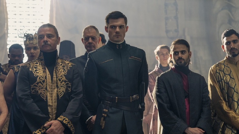 Kieran Atreides standing with others in Dune: Prophecy (2024)