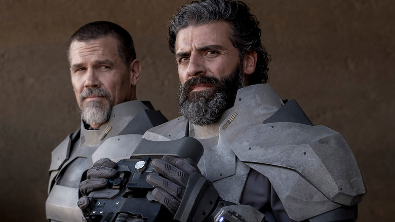 Gurney and Leto wearing armor