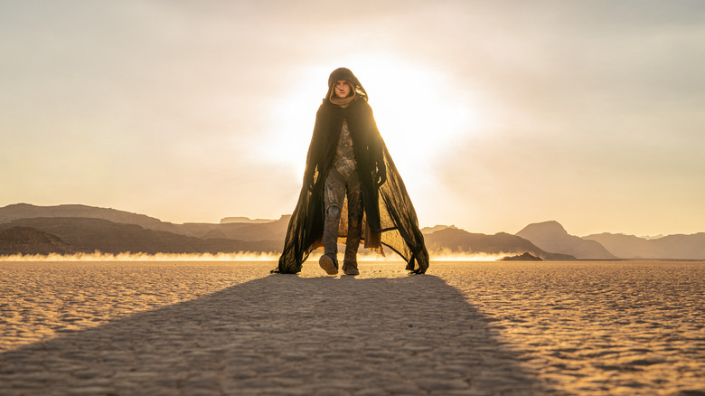 Paul walking through the desert