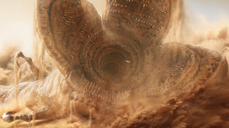 The sandworm emerges