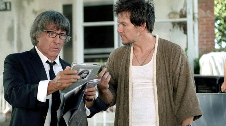 Dustin Hoffman and Mark Wahlberg