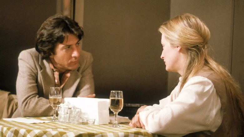 Dustin Hoffman and Meryl Streep