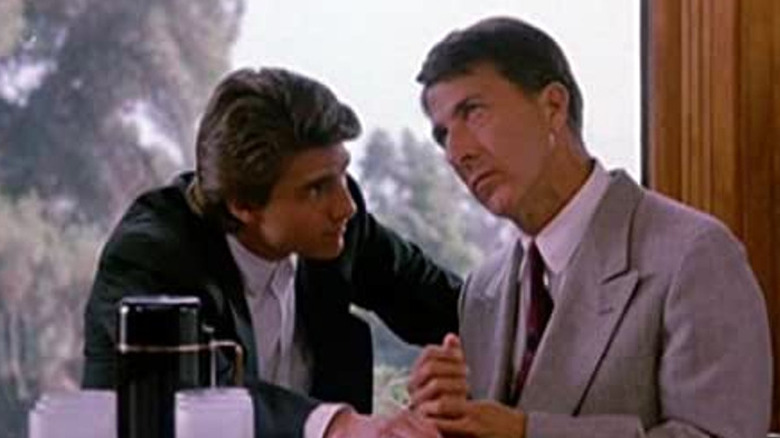 Tom Cruise and Dustin Hoffman