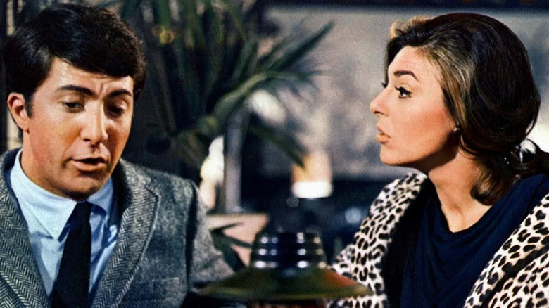 Dustin Hoffman and Anne Bancroft