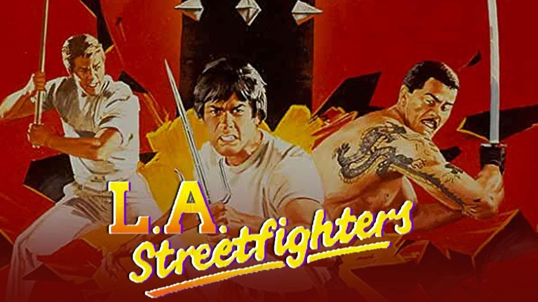 1-sheet art for LA Streetfighters