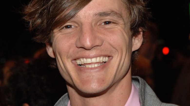 Pedro Pascal young grinning