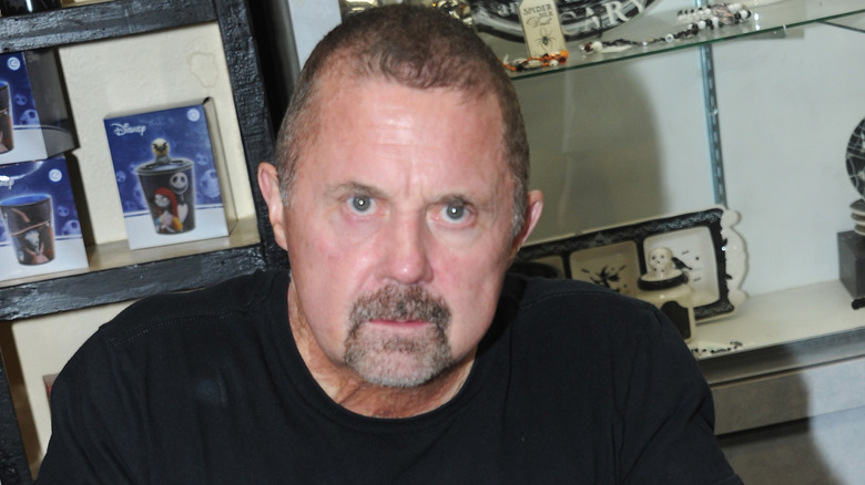 Kane Hodder looks up