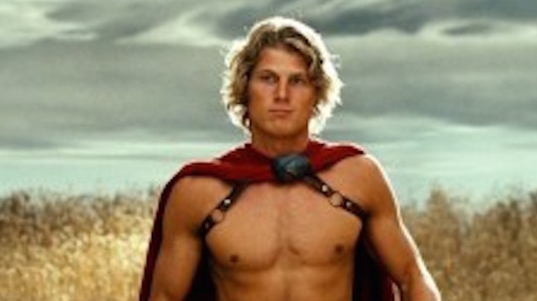 Travis Van Winkle is shirtless