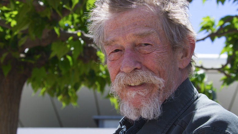 John Hurt in later years