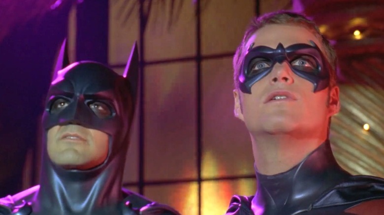 Batman and Robin staring into distance