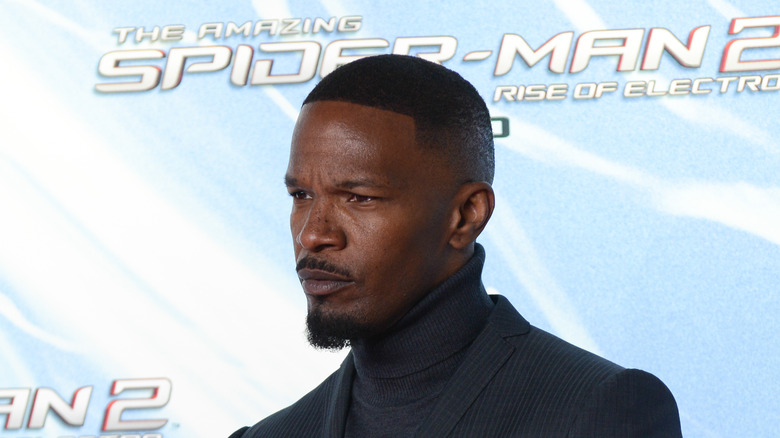 Jamie Foxx spiderman 2 premiere