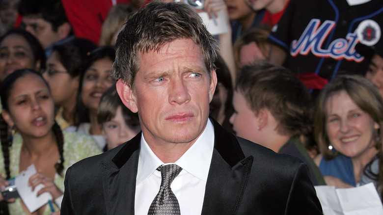 Thomas Haden Church stares