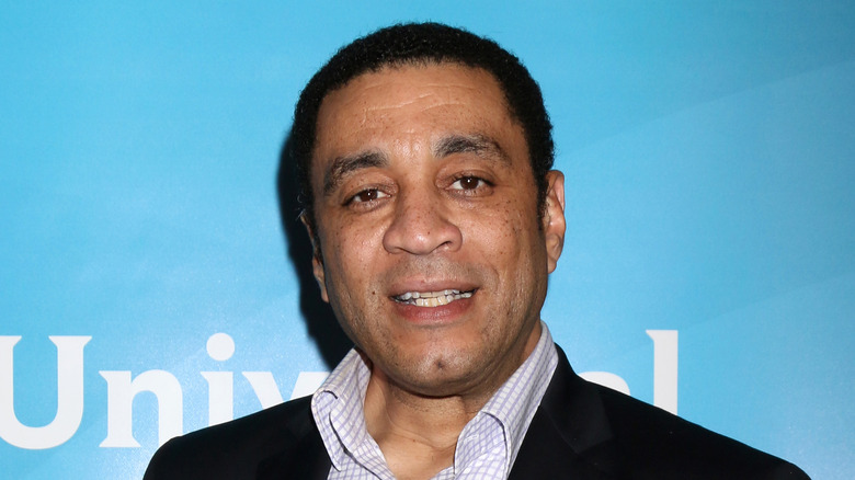 Harry Lennix smiles