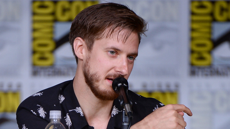 Arthur Darvill speaking at Comic Con